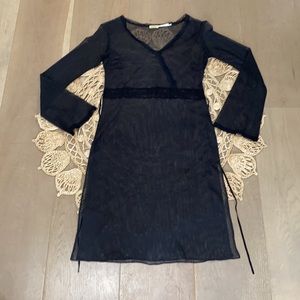 Max Studio Sheer Dress